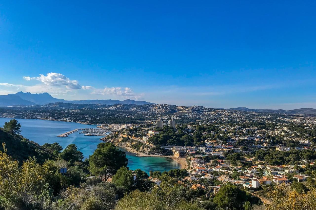 El Portet - Beachfront Holiday Home With Private Pool In Moraira Exterior foto